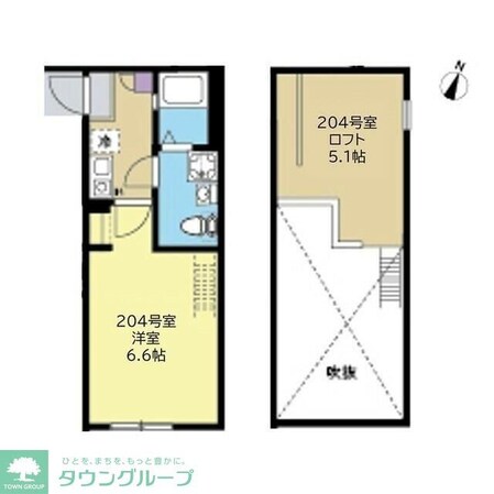 C.B.Grey.東林間の物件間取画像